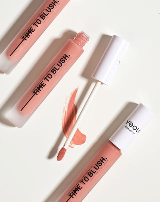 Time to blush cream blush with vitamin C and plant collagen by Veoli Botanica