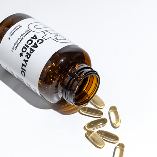 UP Caprylic acid+ supplement to support digestive comfort and intestinal health UP Health Pharma 120 capsules