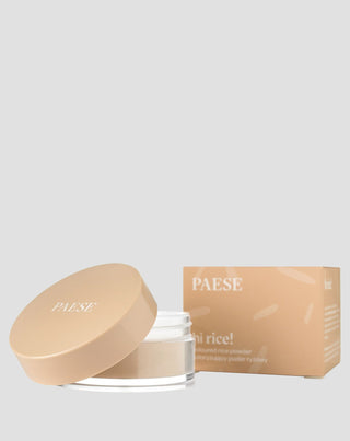 Paese Hi Rice fixing and mattifying loose rice powder natural - 4