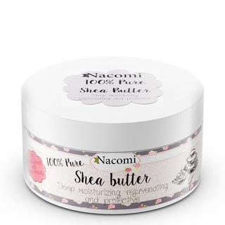 Nacomi healing natural shea butter for all skin types, including acne-prone