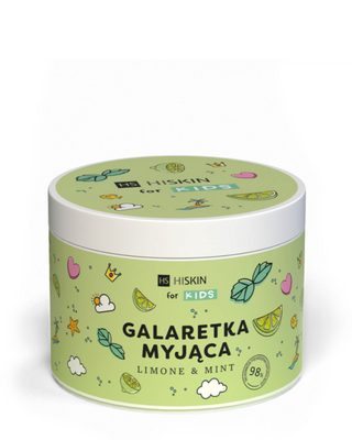 HiSkin for Kids sweet lime green baby bath wash jelly