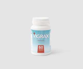 Vigrax erection and potency tablets with natural ingredients, 60 capsules