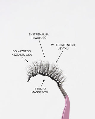 Magnetic reusable false eyelashes Magnetic Baby Doll Eye Bamm!Lashes