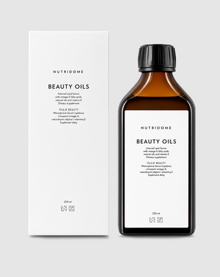 Drinkable oils for skin with Omega-6 and vitamin E Beauty Nutridome 250 ml - 5