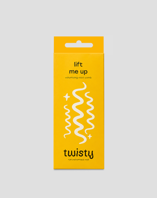 Vertical comb for building volume and lifting curly hair Twisty - 2
