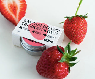 Strawberry Lip Lotion Enhancing Lip Colour and Adding Shine Auna