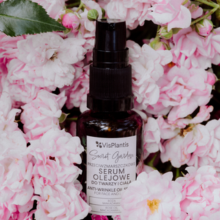 Vis Plantis rose oil for face and body enriched with macadamia oil