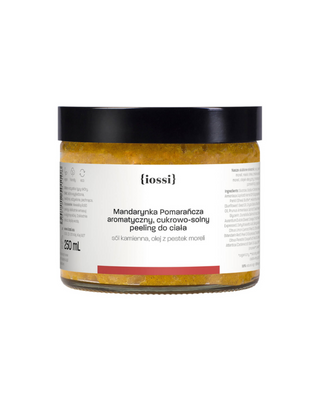 Body Scrub with Rock Salt and Orange and Mandarin Oils Iossi