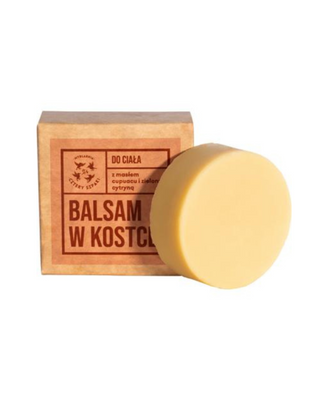 Cube body lotion with cupuacu butter and green lemon, Mydlarnia Cztery Szpaki