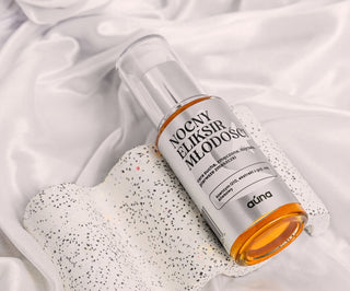 Night Youth Elixir with Coenzyme Q10 for Dry, Tired, and Mature Skin Auna