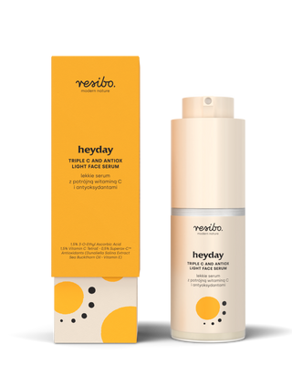 Nourishing, Illuminating Facial Serum with Antioxidants and Triple Vit. C Heyday 30 ml Resibo