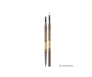 Ultra-Precise Contouring Brow Pencil No. 02 Soft Brown Micro Precise Brow Pencil Eveline