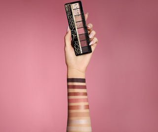 Eyeshadow Palette 8 Shades in Beige and Pink Tones Essential Rose Eveline