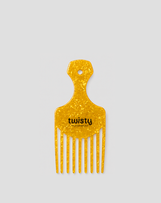 Vertical comb for building volume and lifting curly hair Twisty - 1