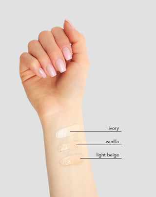 Nutridome moisturising BB cream SPF 50 with hyaluronic acid and vitamin C 02 Vanilla