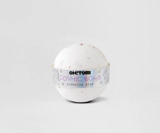 Oh!Tomi Mermaids Star fizzy bath bomb with nourishing oils