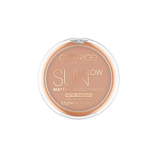 Catrice Sun Glow matte bronzing powder in Medium Bronze 030 colour