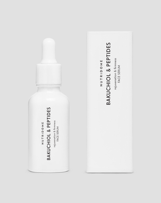 Bakuchiol and peptide serum for wrinkles and firmness, plant-based retinol alternative Nutridome - 2