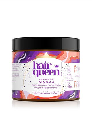Smoothing Emollient Mask for High-Porosity Hair with Natural Oils Hair Queen