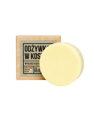 Wygładzająca odżywka do włosów w kostce wzmacniająca i odżywiająca Mydlarnia Cztery Szpaki