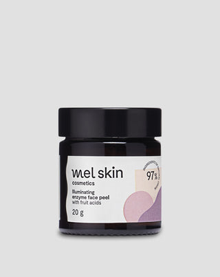 Mel Skin brightening enzymatic face peel with fruit acids