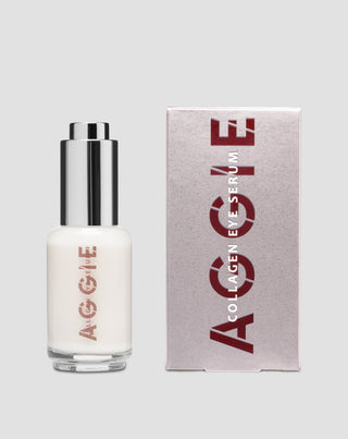 Aggie eye serum with collagen and argan oil reducing the signs of ageing in 4 weeks