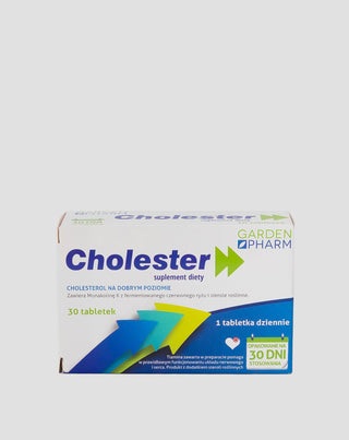 GardenPharm Cholester capsules helping to maintain cholesterol at a normal level