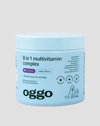 8 in 1 multivitamin complex supplement for your pet's health and energy Oggo 180 g - 1