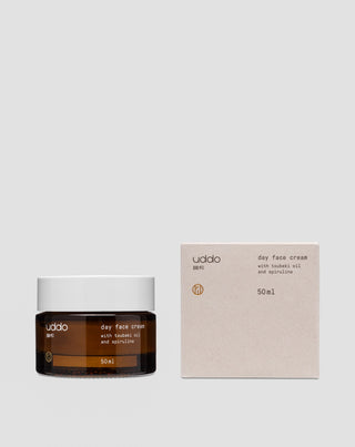 Light Day Facial Cream with Spirulina and Natural Oils for All Skin Types Uddo