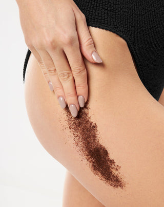 Celloo body peeling with coffee and natural oils reducing cellulite and stretch marks