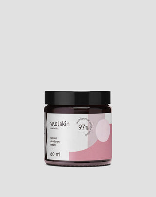 Mel Skin underarm natural cream deodorant for men and women