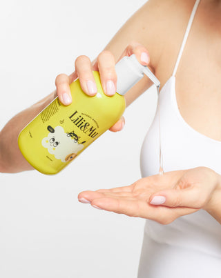 Lili&Mu natural moisturising baby bath foam with aloe extract