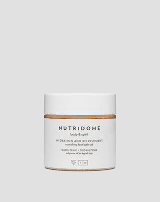 Foot bath salt with 45% urea and eucalyptus Nutridome - 1