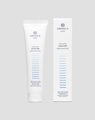 Purifying and regenerating mask for acne-prone skin with white clay Anti-Acne Orphica Clinic 100 ml - 2