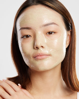 Facial Mask with White Clay, Tsubaki Oil, and Vitamin E Uddo
