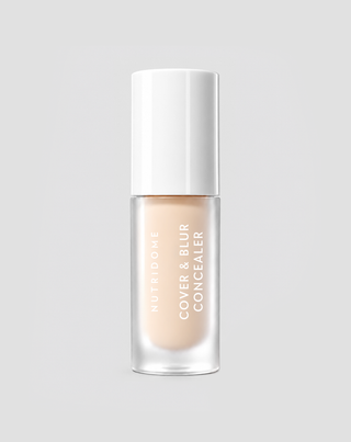 Covering and smoothing concealer for under eyes and face with Vitamin C for dark circles and discolouration 5 ml Nutridome - 1