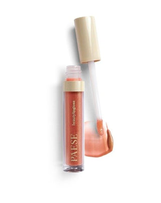 Lip Gloss with Particles for Visually Enhanced Lips Mirror-Like Effect Shade 05 Glazed Lipgloss Paese - 4