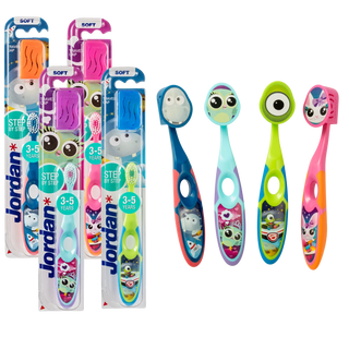 Step 2 soft toothbrush for children 3-5 years Jordan - 3