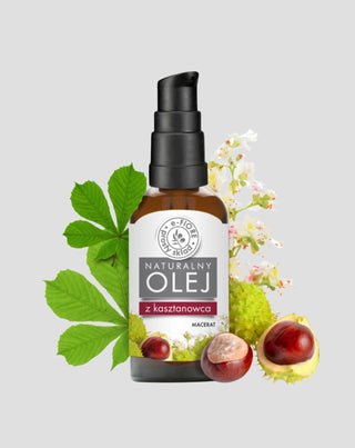 Natural chestnut seed oil (macerate) to strengthen blood vessels E-Fiore