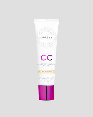 Lumene 7in1 Ultra Light CC foundation with SPF 20 for medium coverage and colour balance - 1