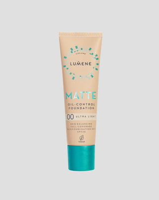 Lumene Matte 00 Ultra Light high coverage mattifying foundation with SPF 20 - 1