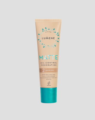 Lumene Matte 2 Medium high coverage mattifying foundation with SPF 20 - 1