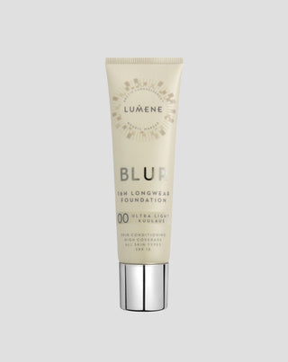 Lumene Blur 00 Ultra Light up to 16h high coverage smoothing foundation with SPF 15 - 1