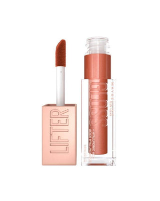 Lip gloss with hyaluronic acid and vitamin E Lifter Gloss 017 Copper Maybelline - 3