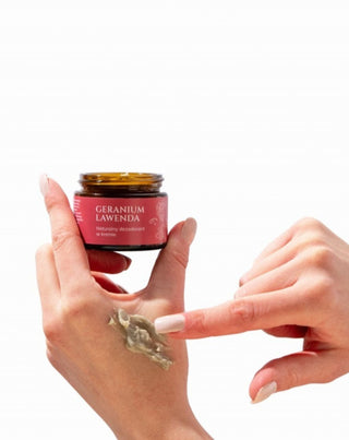 Cream Deodorant Geranium and Lavender Mglife - 2