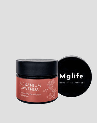 Cream Deodorant Geranium and Lavender Mglife - 4