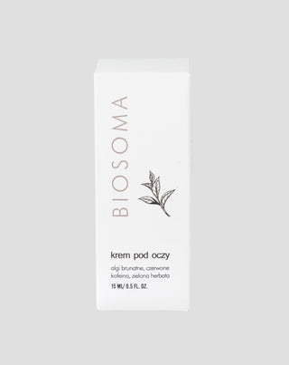 Eye Cream with Algae and Green Tea, Reducing Wrinkles and Firming Skin Biosoma