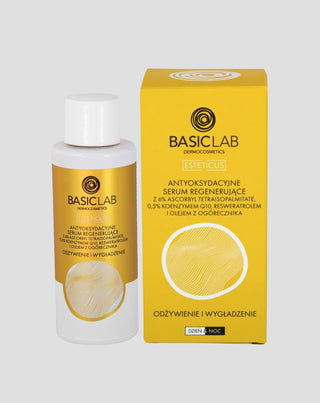 Regenerating Serum for Dry and Mature Skin with 6% Coenzyme Q10 Esteticus BasicLab - 1