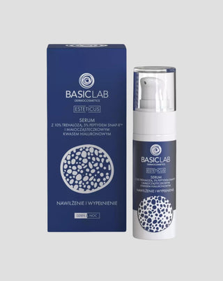 Active serum with trehalose 10% and peptide 5% Hydration and filling BasicLab - 1