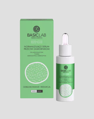 Normalizing anti-blackhead serum with 5% azeloglycine and 1% BHA BasicLab - 1